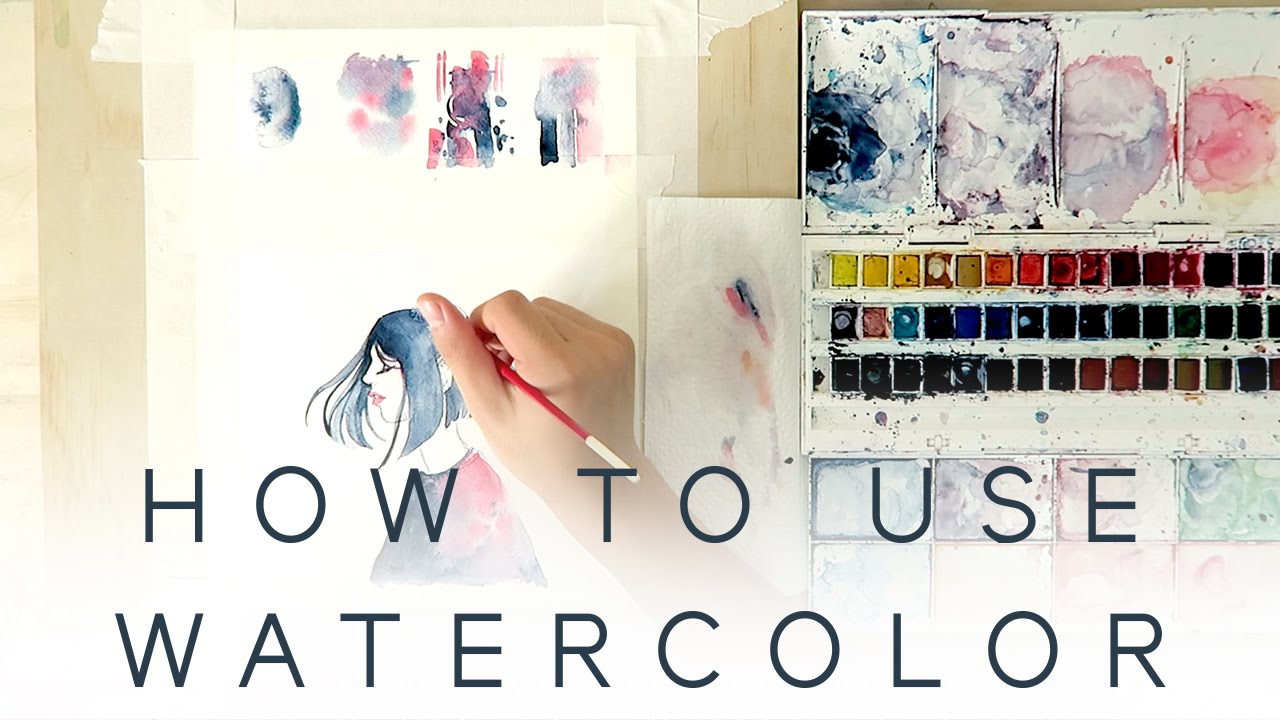 V-Watercolor Painting Tutorial